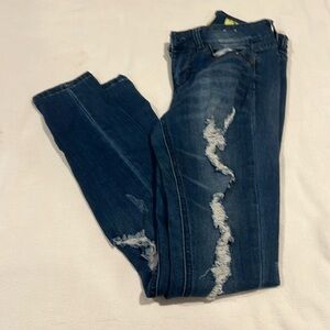 Indigo Rein ripped jeans